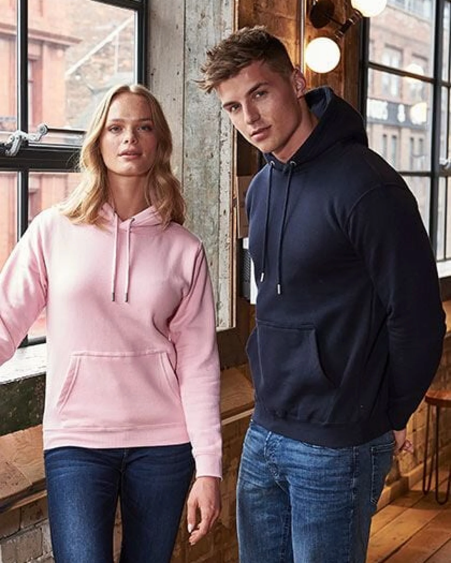 Just Hoods Organic Hoodie Kapuzenpulli Hoody Pullover – Ansicht 2