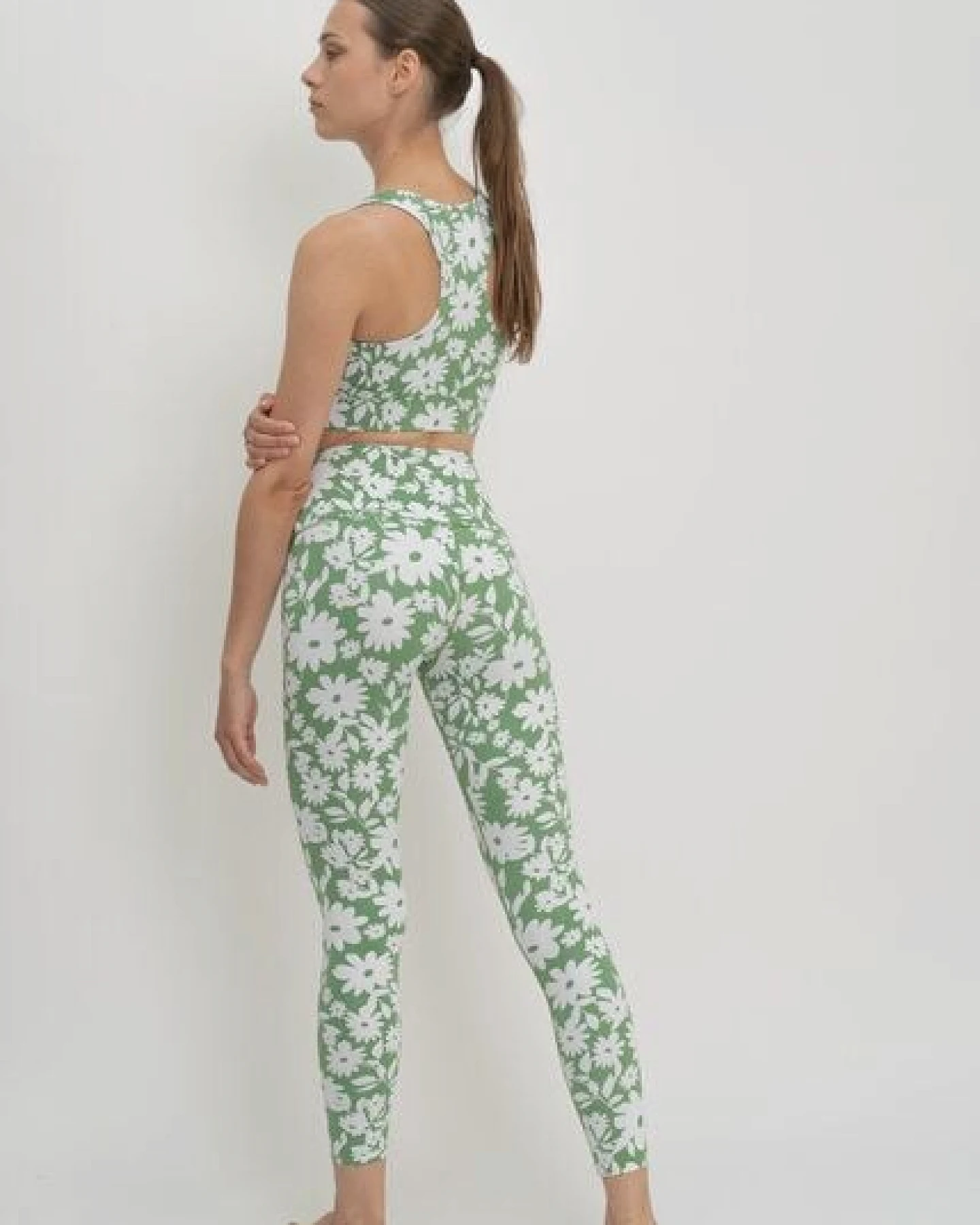 boochen Sport BH Ubud - Top mit Blumenprint – Ansicht 4