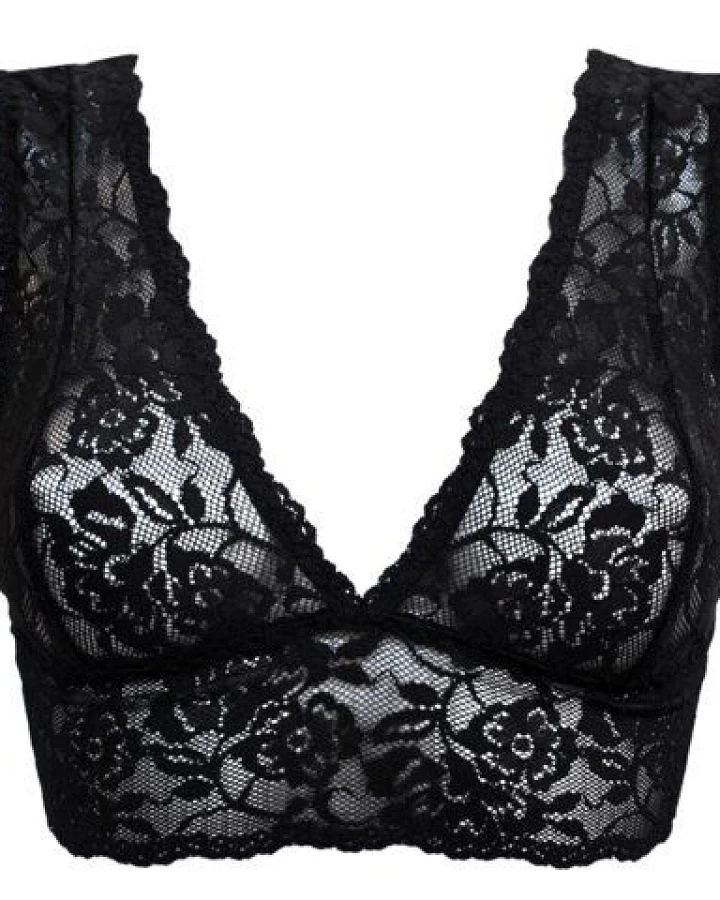 Anekdot Longline Bralette Black Amber
