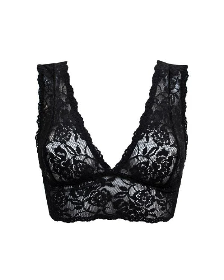 Anekdot Longline Bralette Black Amber