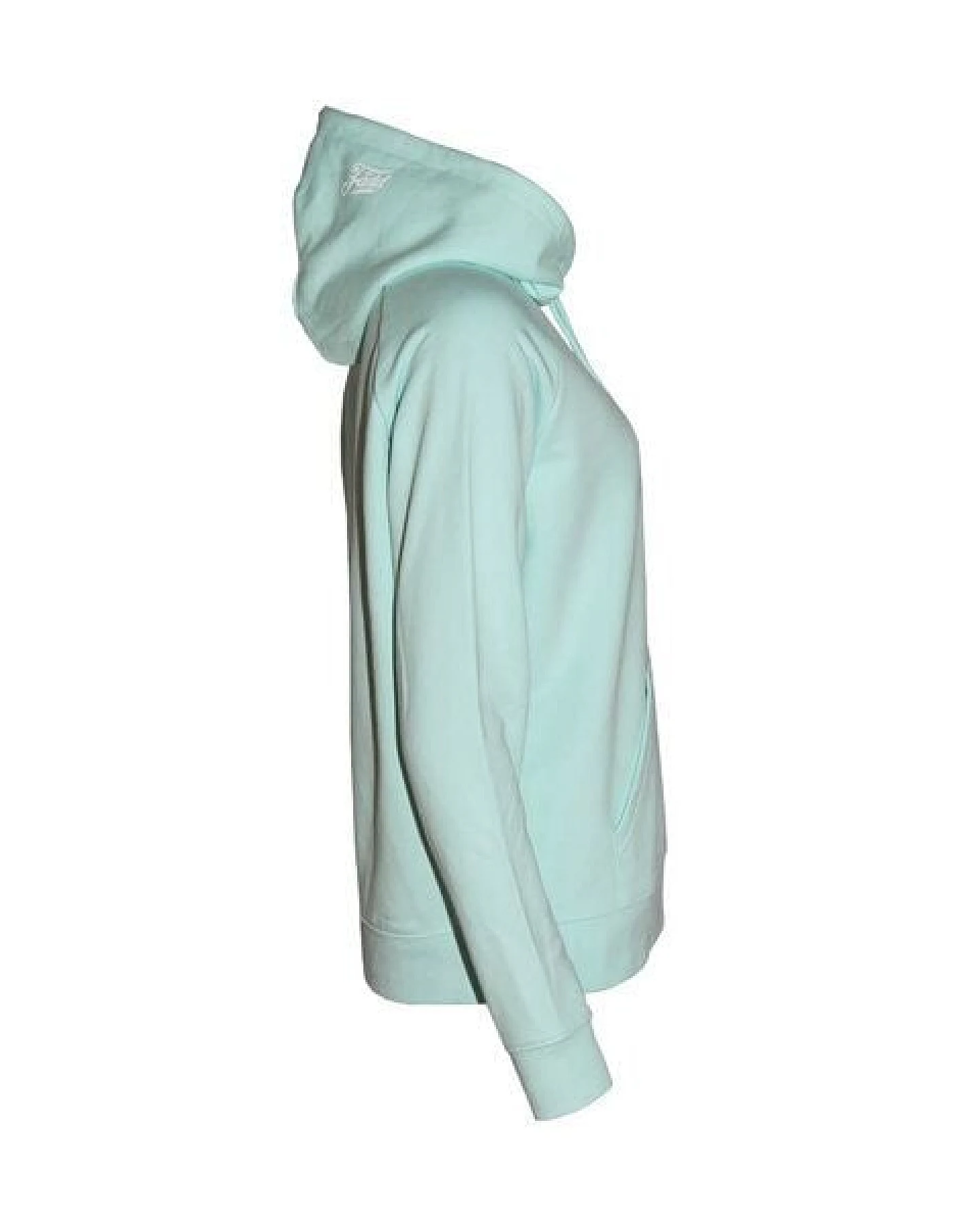 Damen Hoodie Sweatshirt aus Bio-Baumwolle "Fischteich" Blau von Fädd – Ansicht 3