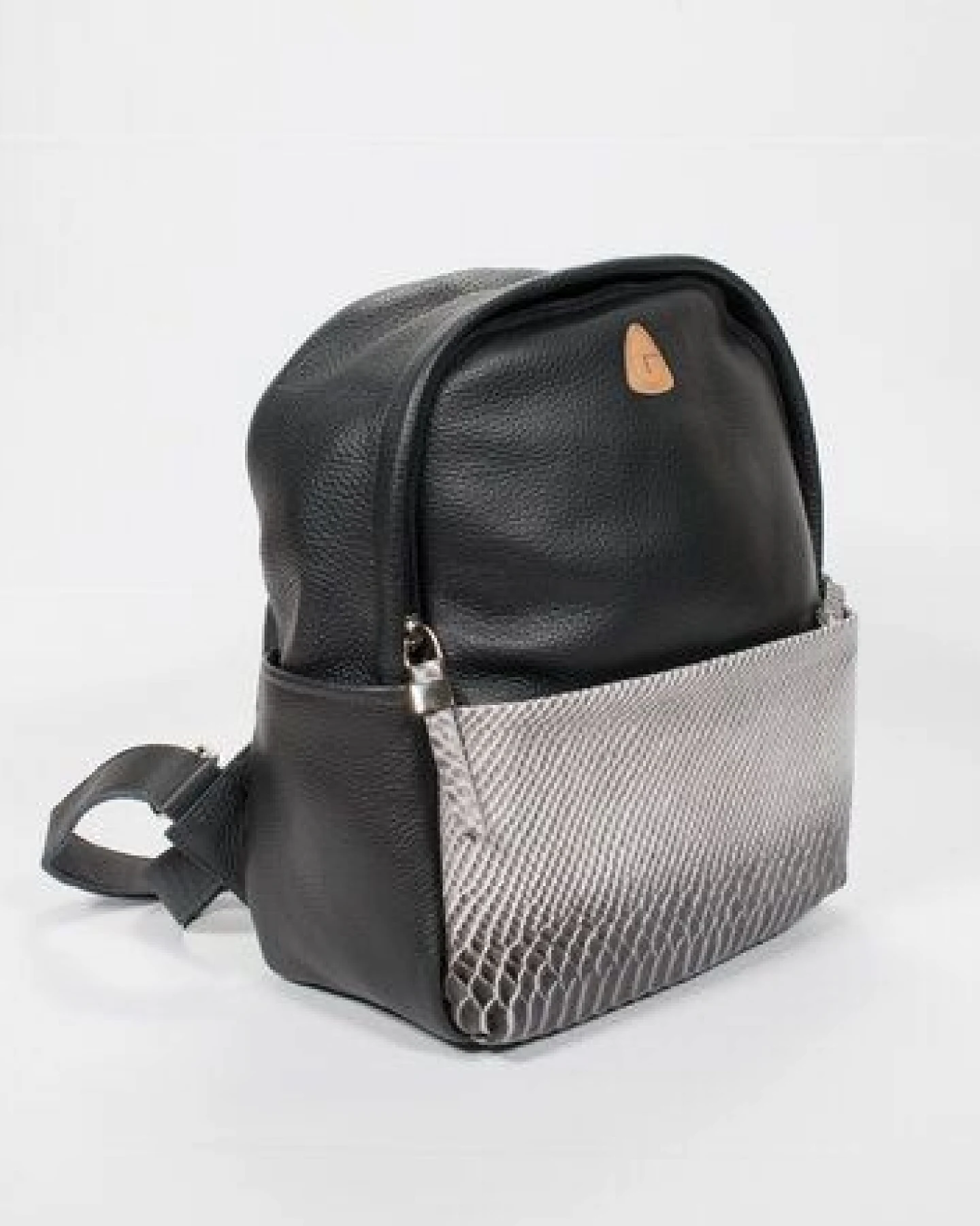 Ritagli di G Damen Leder Rucksack ALINA - 100% Made in Italy – Ansicht 2