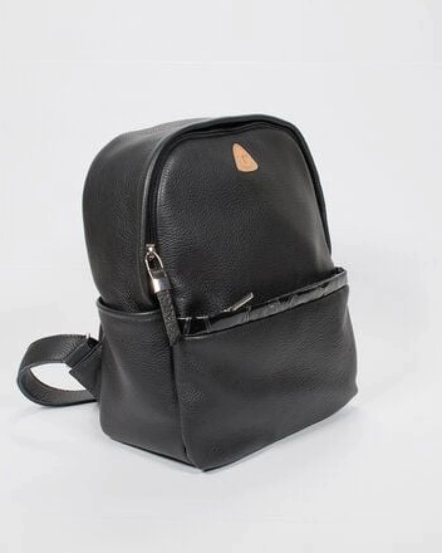 Ritagli di G Damen Leder Rucksack ALINA - 100% Made in Italy – Ansicht 2