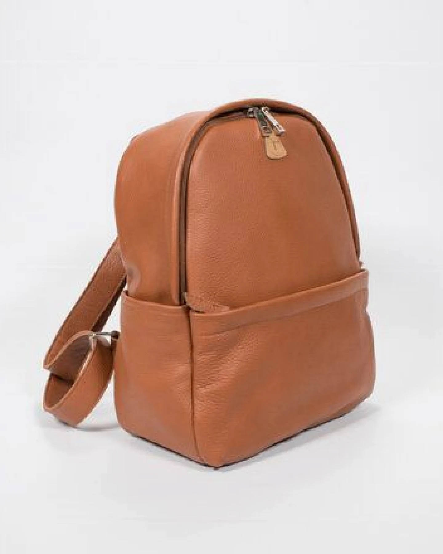 Ritagli di G Damen Leder Rucksack ALINA - 100% Made in Italy – Ansicht 2