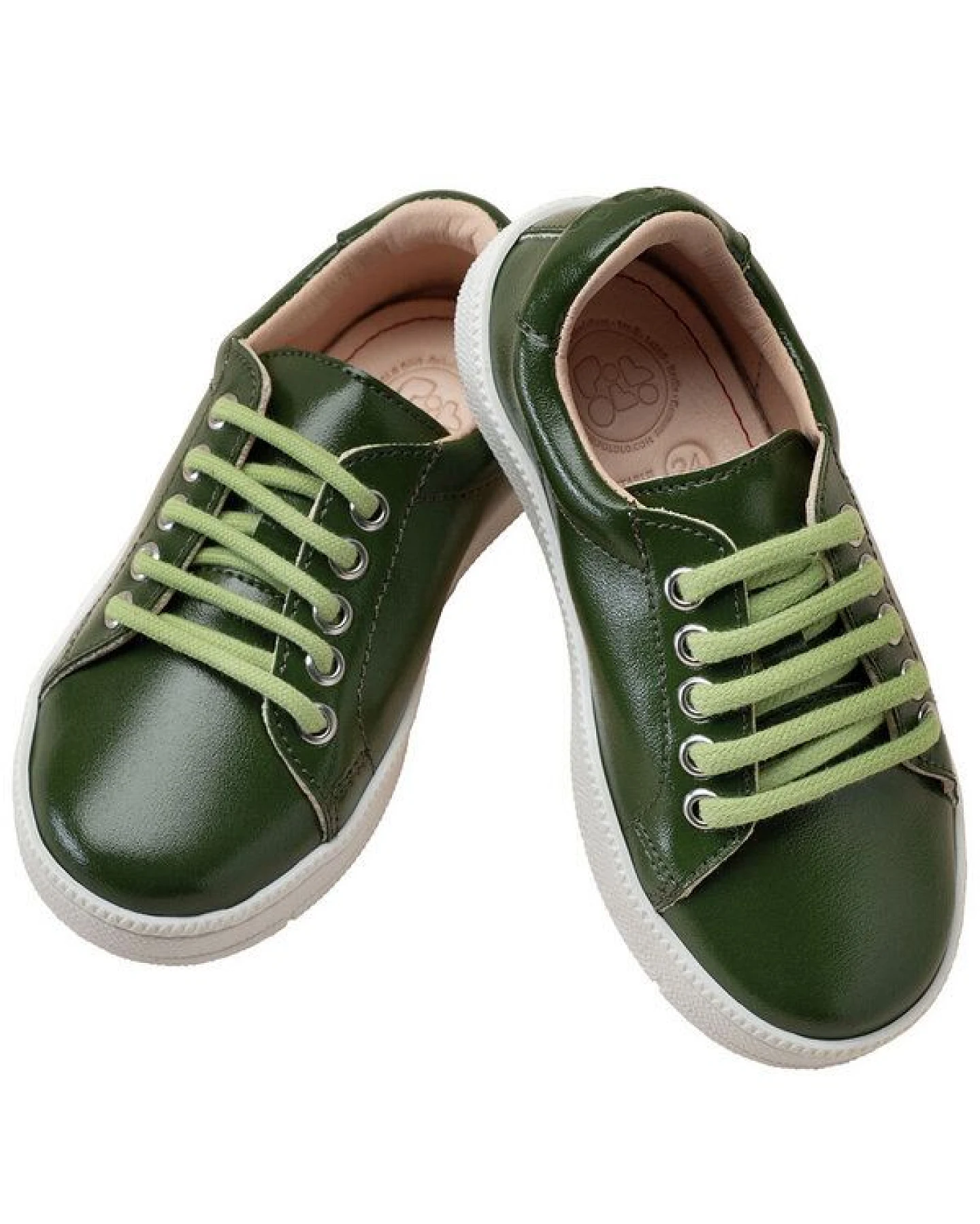 Pololo Sneaker aus "Kaktus- Leder- Imitat" vegan, Größen 24 - 34 – Ansicht 2
