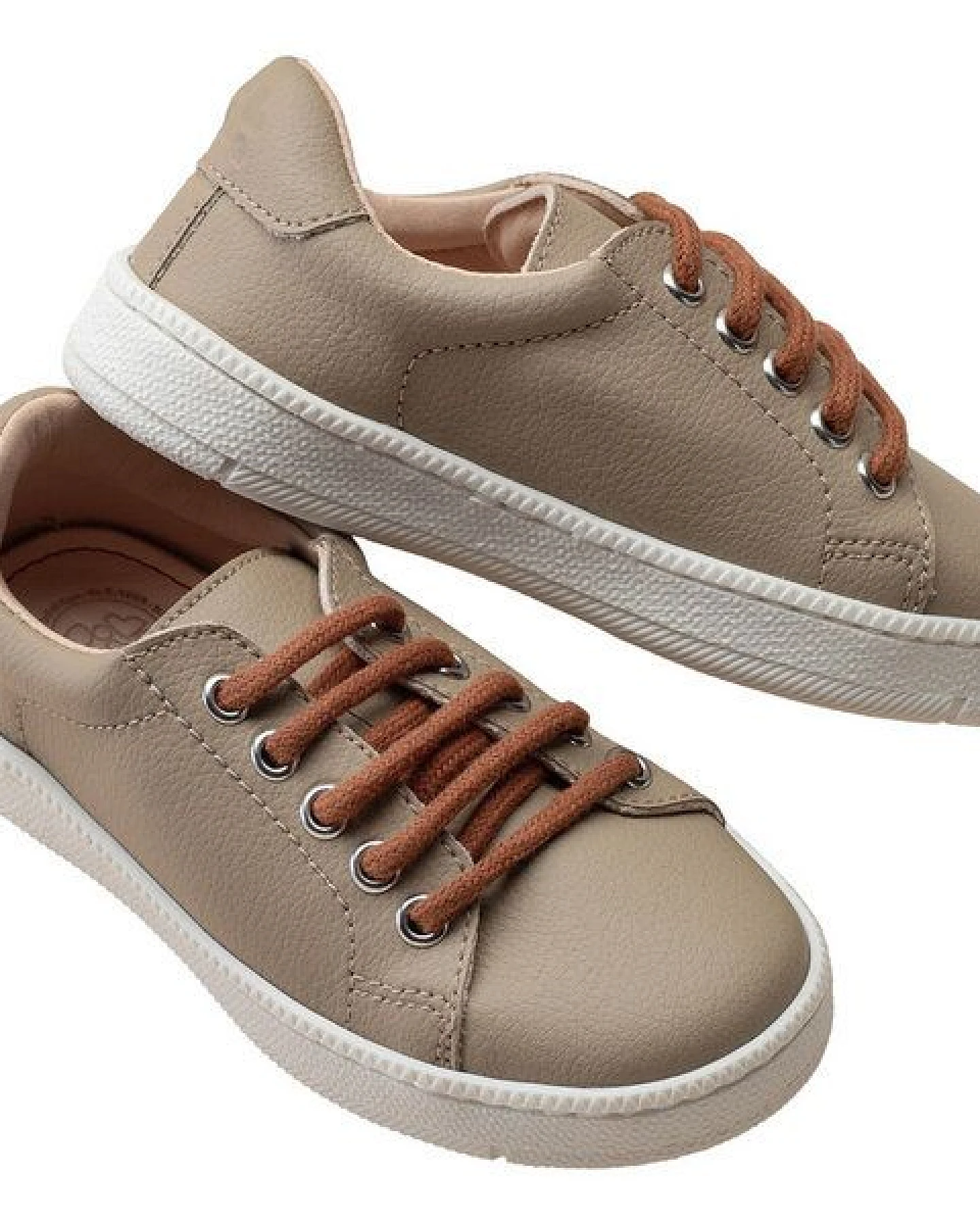 Pololo Sneaker aus "Kaktus- Leder- Imitat" vegan, Größen 24 - 34 – Ansicht 2