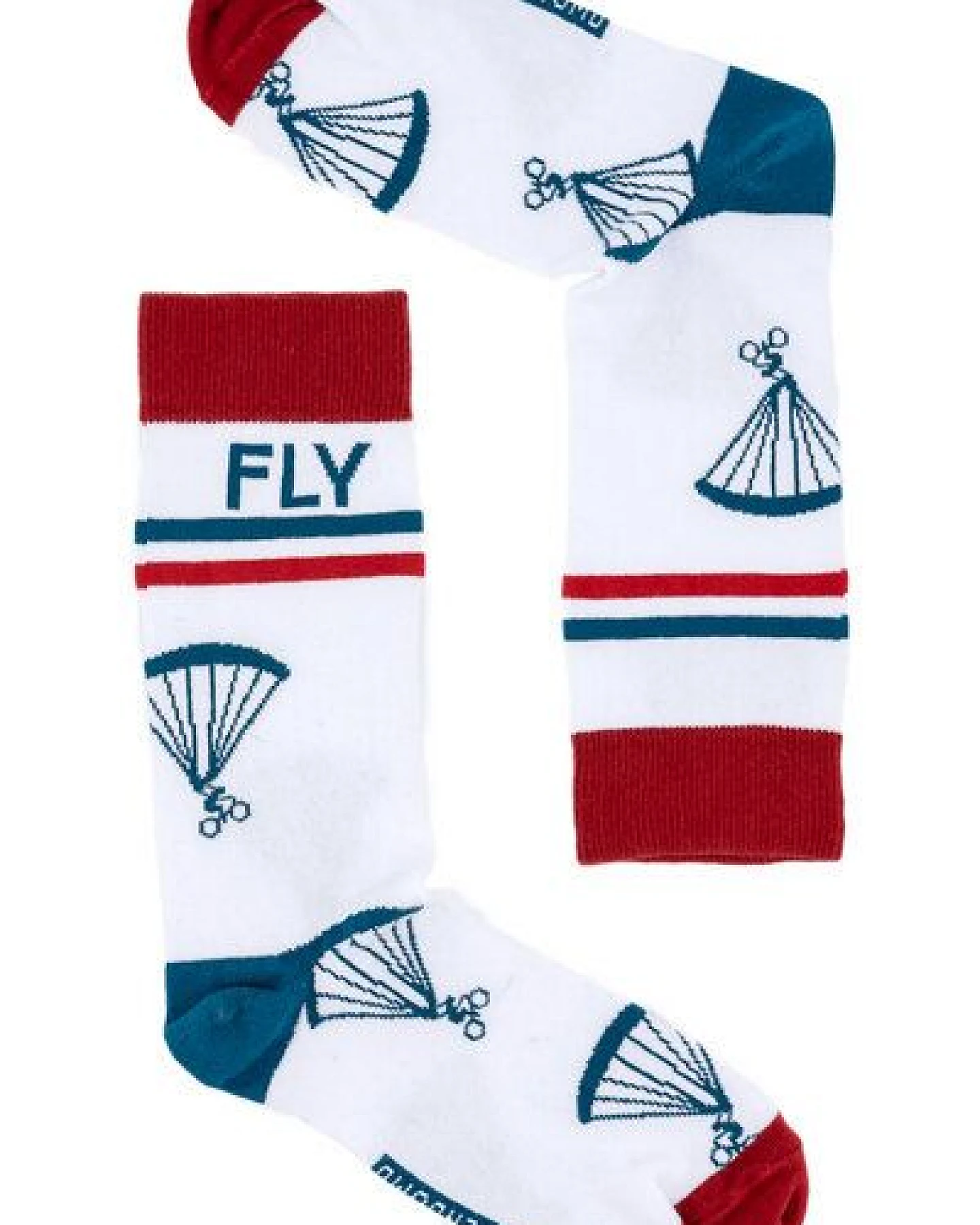 GREENBOMB Bike Fly High - Stylische Socken aus einem Bio-Baumwoll Mix / Fair & Vegan – Ansicht 3