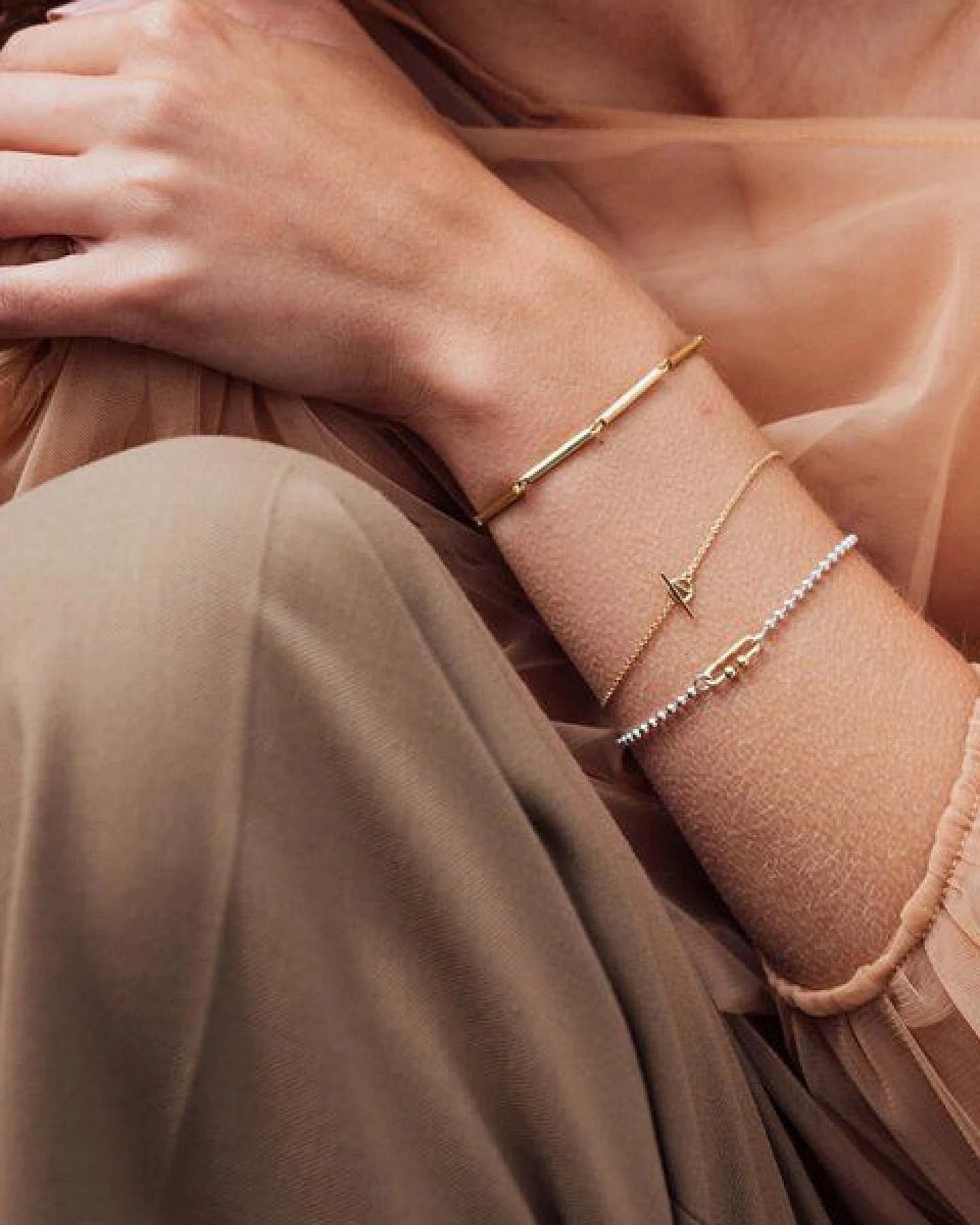 Maren Jewellery Milkyway Kugelarmband Silber – Ansicht 4