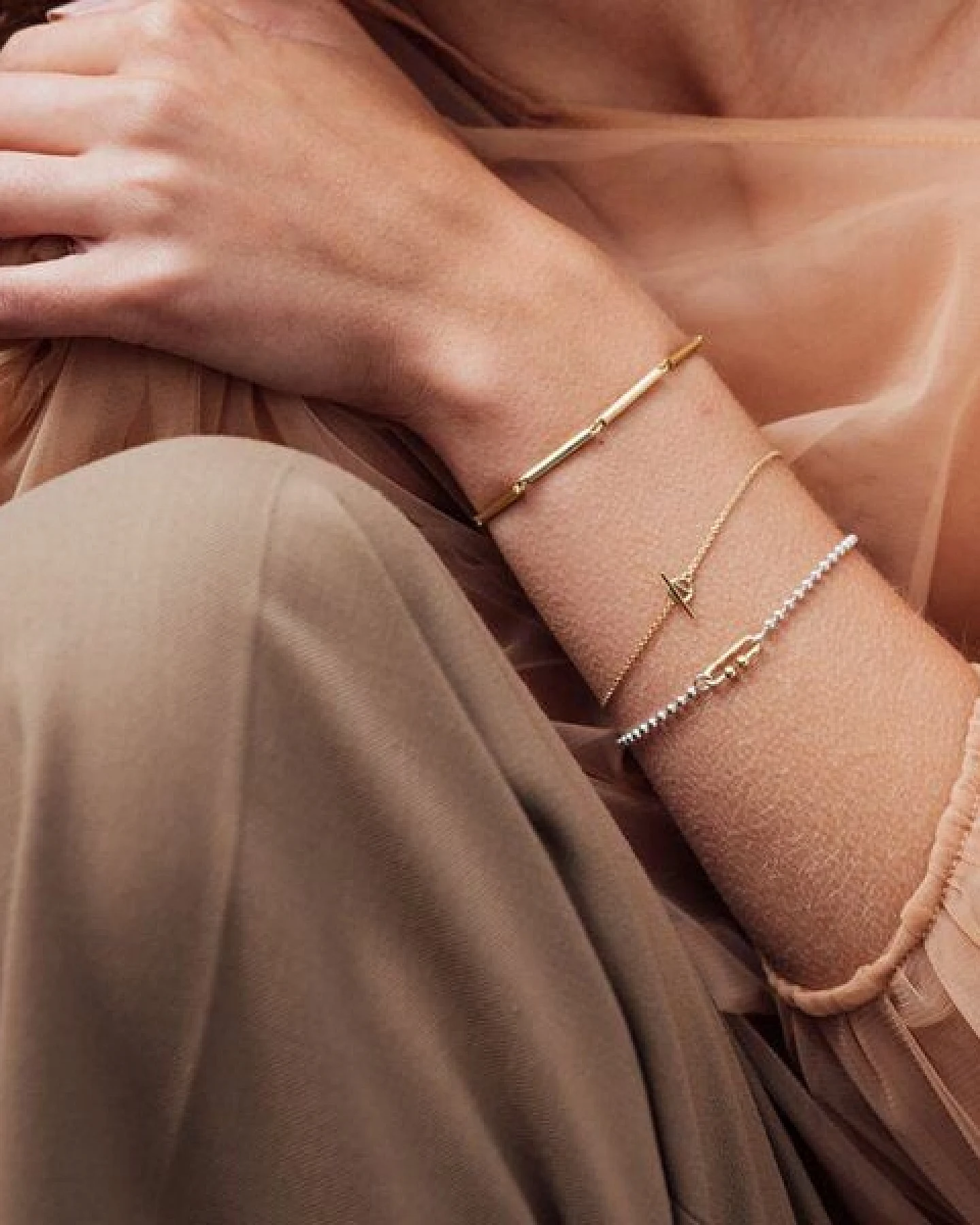 Maren Jewellery Milkyway Kugelarmband Silber – Ansicht 4