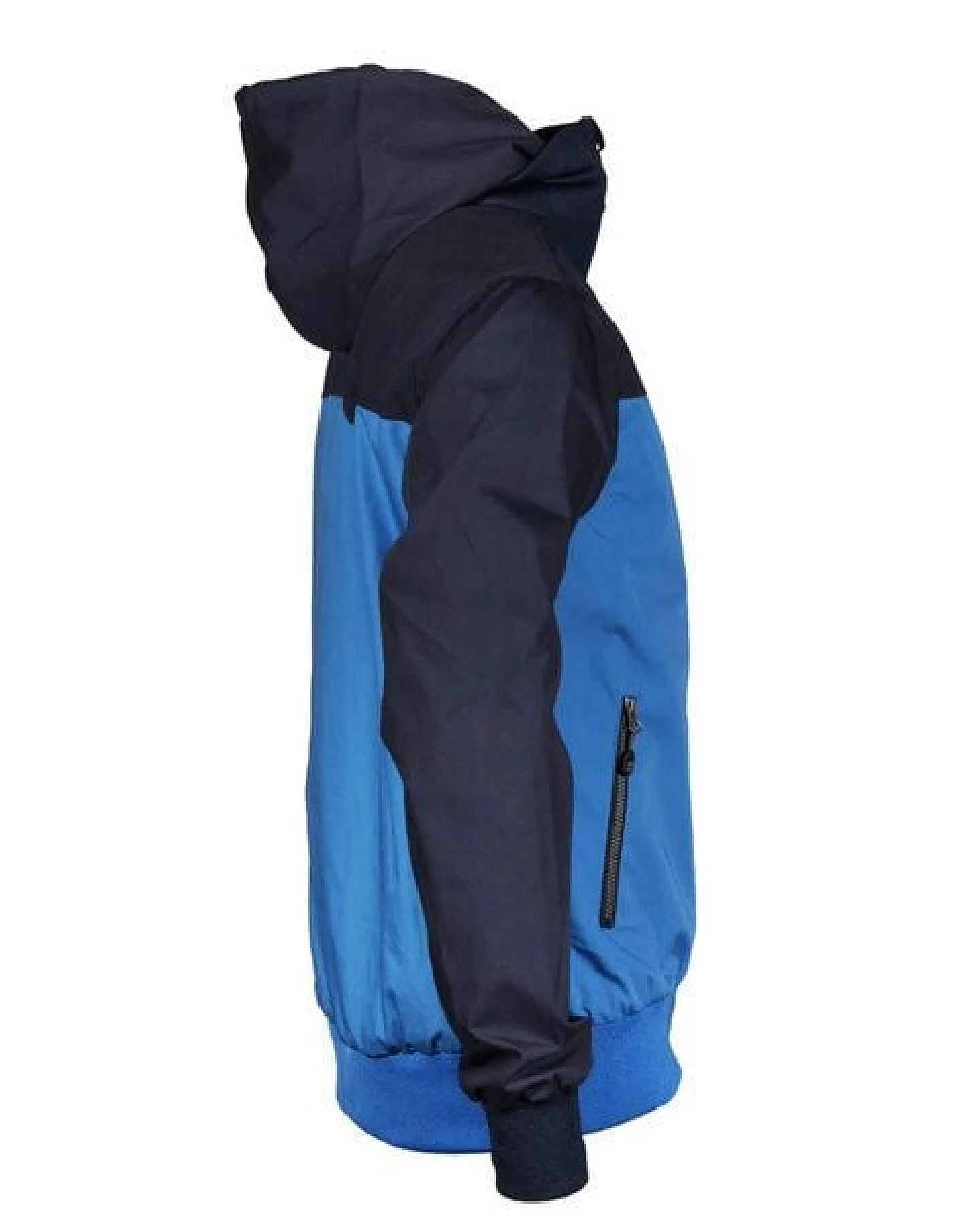 FÄDD Herren Jacke Hoodie Zipper Windbreaker "Troijer WK Heimat" Blau – Ansicht 3