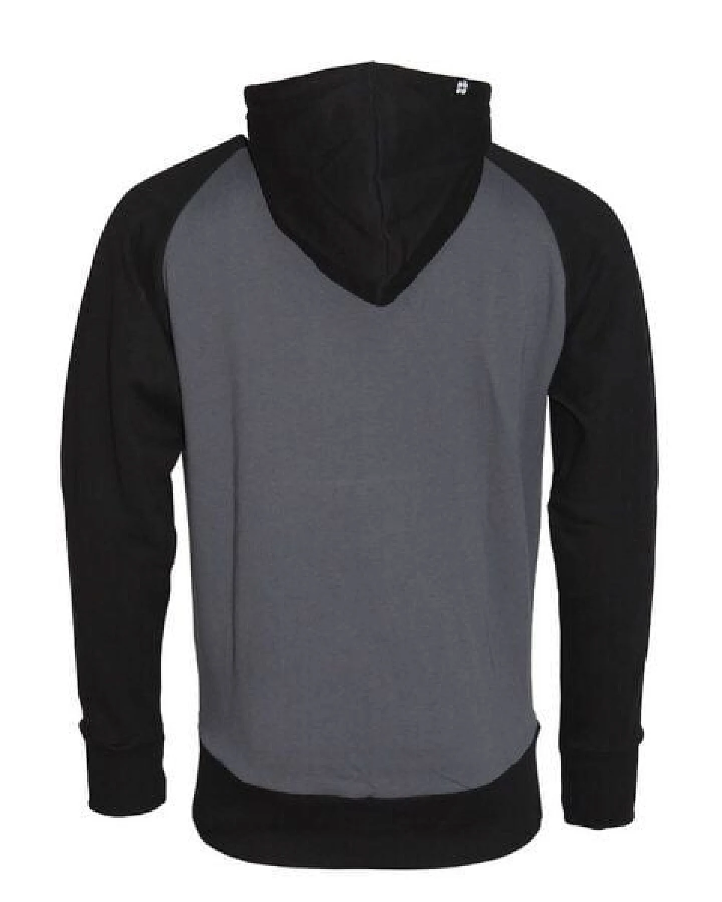 FÄDD Herren Sweatjacke aus Bio-Baumwolle "Troijer Z Heimat" Schwarz & Grau – Ansicht 3