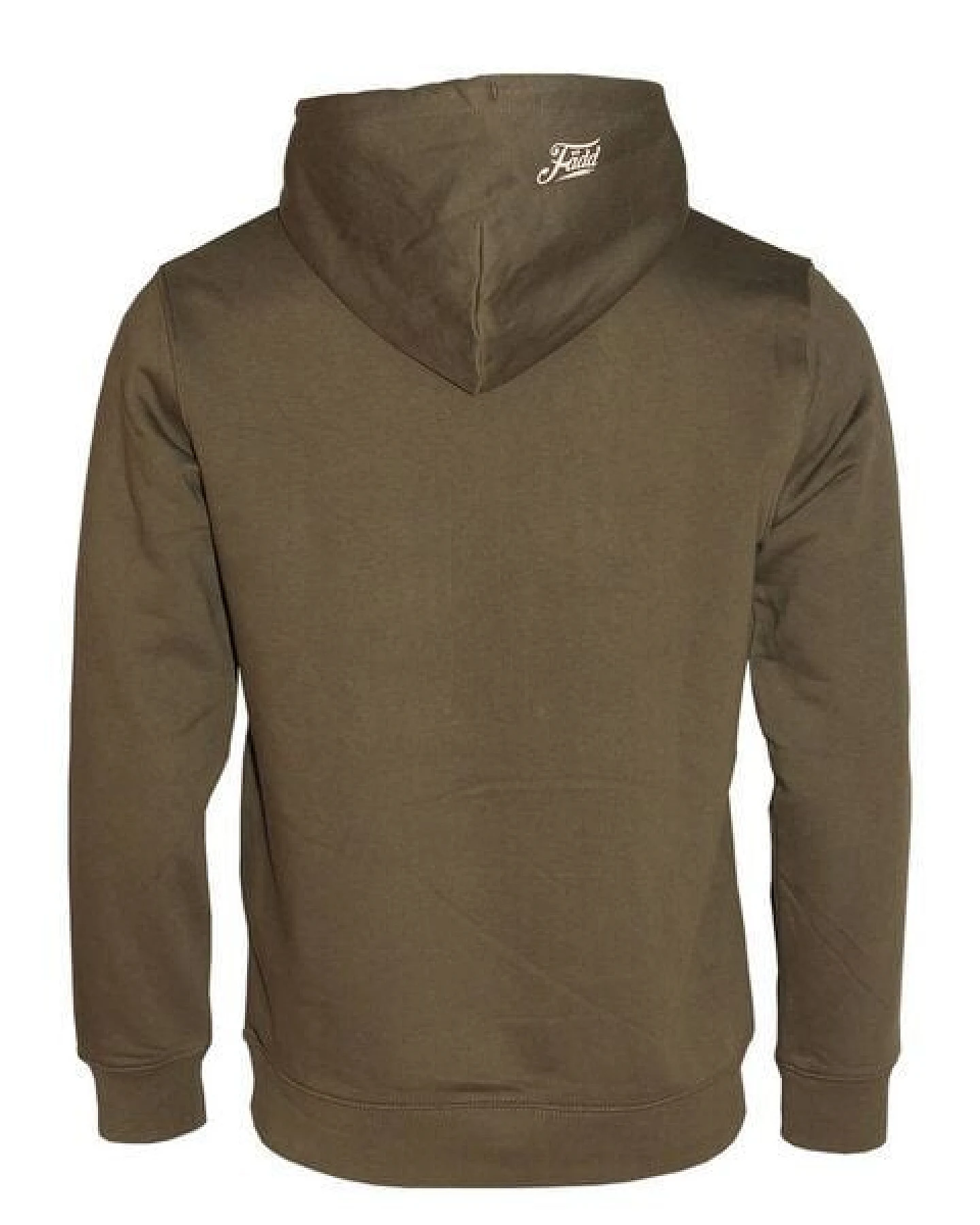 FÄDD Herren Sweatshirt Hoodie Bio-Baumwolle "Überlebens Hipster Hans" Grün – Ansicht 3