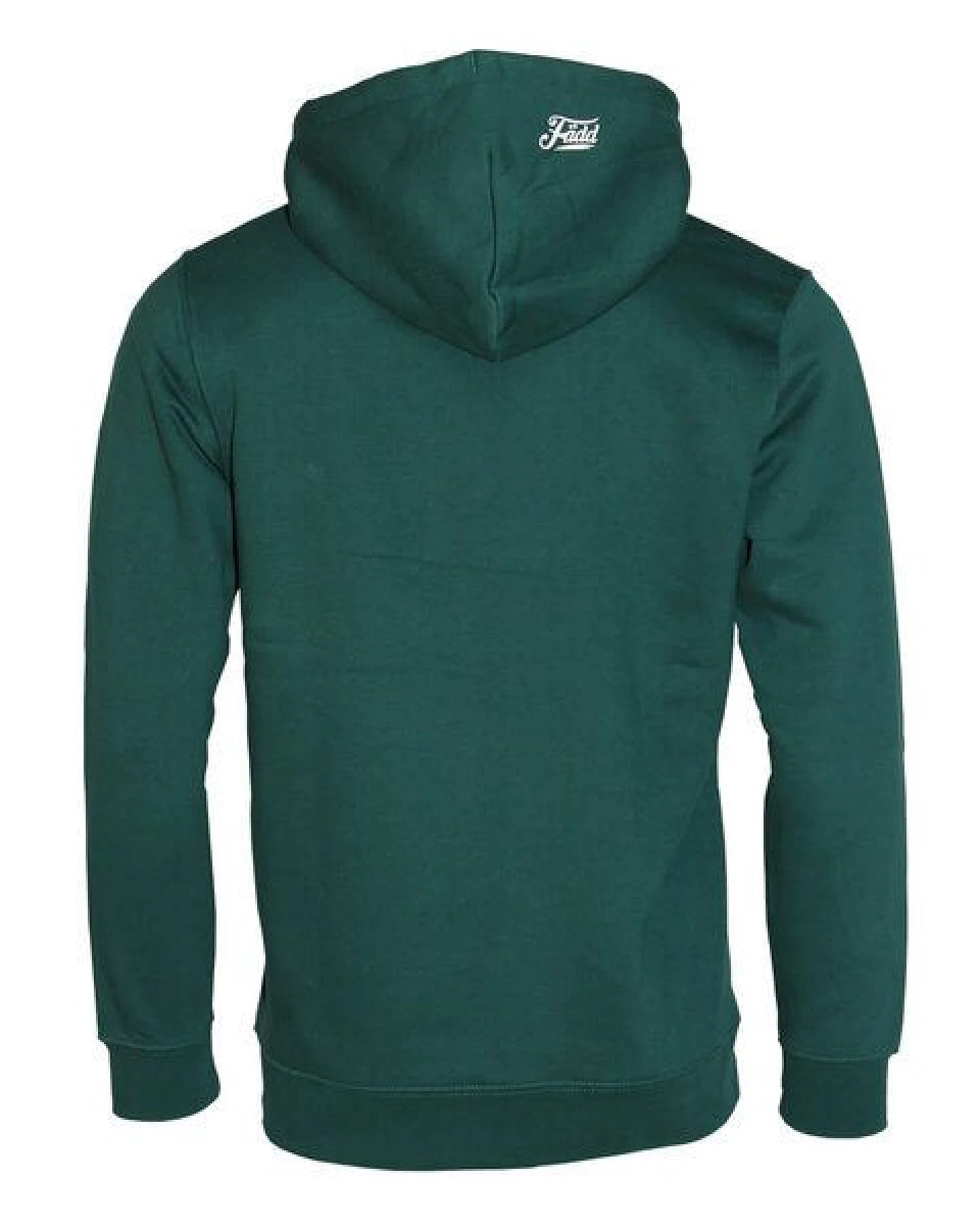 FÄDD Herren Sweatshirt Hoodie aus Bio-Baumwolle "Kutter Klub" Dunkelgrün – Ansicht 3