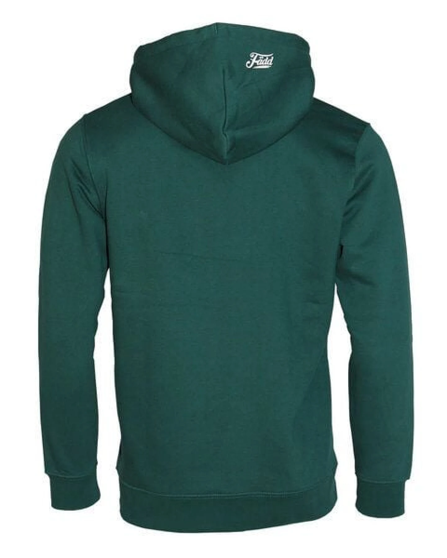 FÄDD Herren Sweatshirt Hoodie aus Bio-Baumwolle "Kutter Klub" Dunkelgrün – Ansicht 3