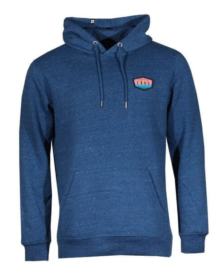 FÄDD Herren Sweatshirt Hoodie aus Bio-Baumwolle "Sandaun Pätsch" Blau