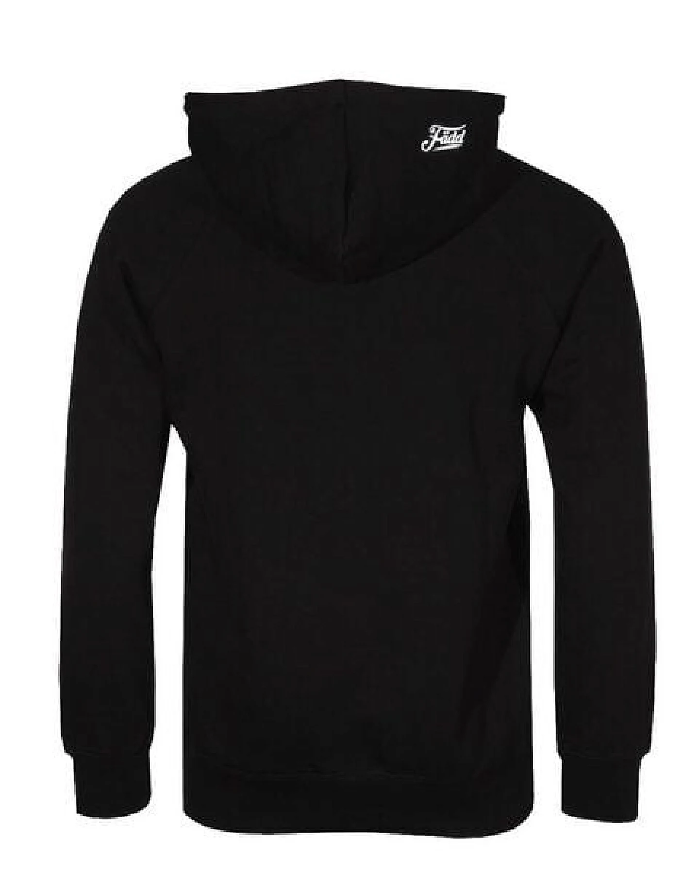FÄDD Herren Sweatshirt Hoodie aus Bio-Baumwolle "Kutter Klub" Schwarz – Ansicht 2