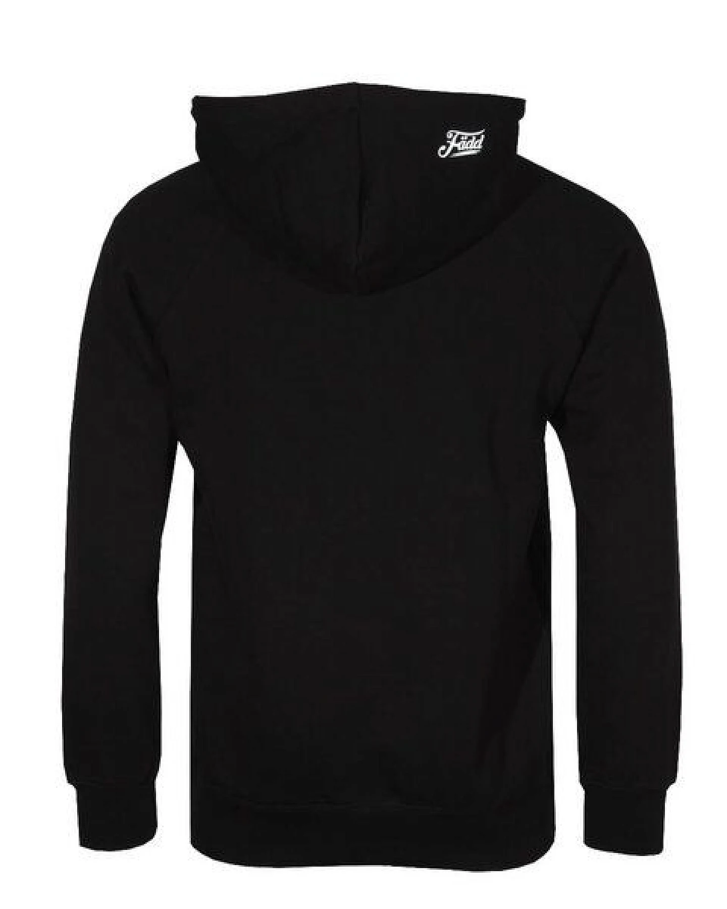 FÄDD Herren Sweatshirt Hoodie aus Bio-Baumwolle "Kutter Klub" Schwarz – Ansicht 2