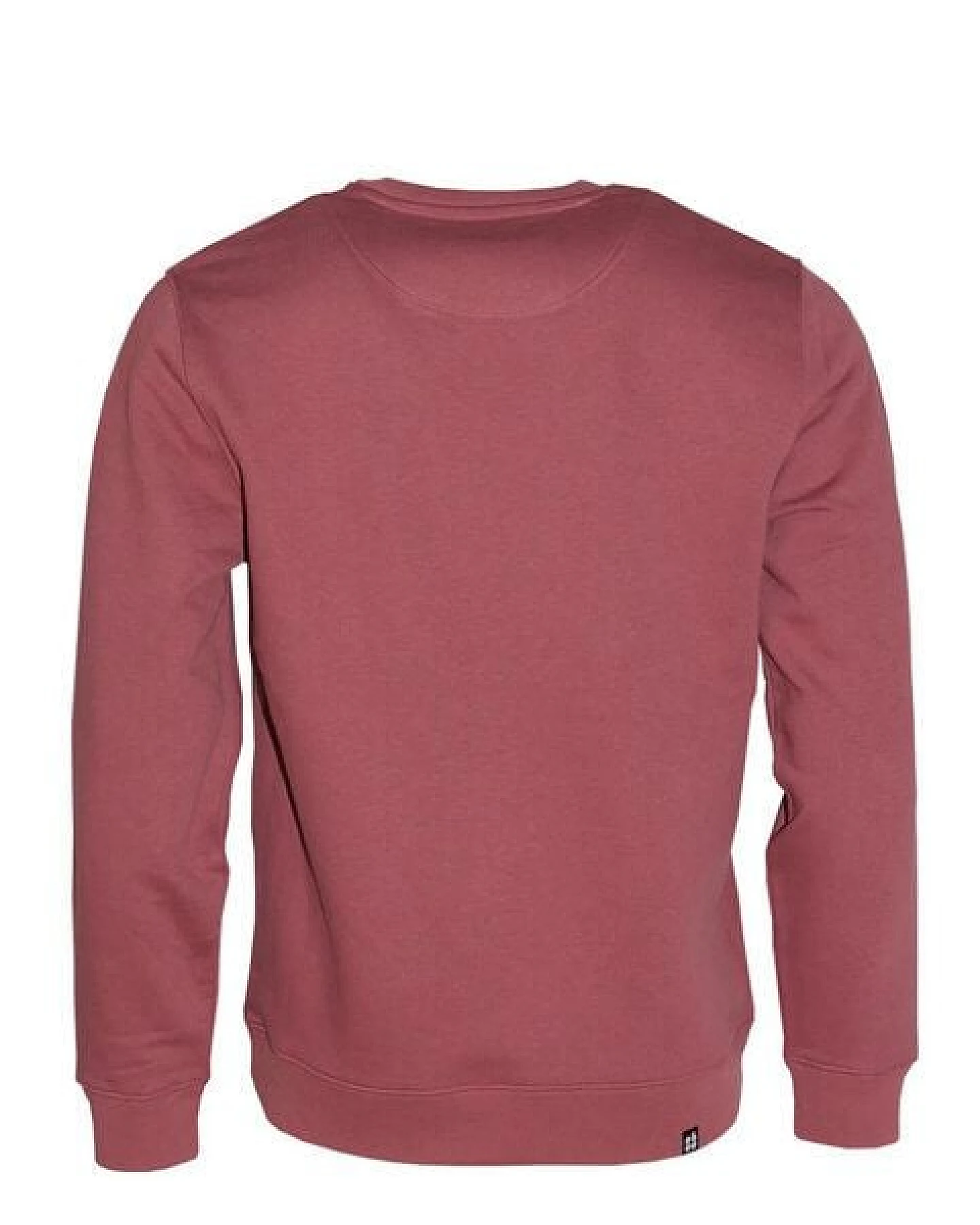 FÄDD Herren Sweatshirt Pullover aus Bio-Baumwolle "Wader Pätsch" Rot – Ansicht 3