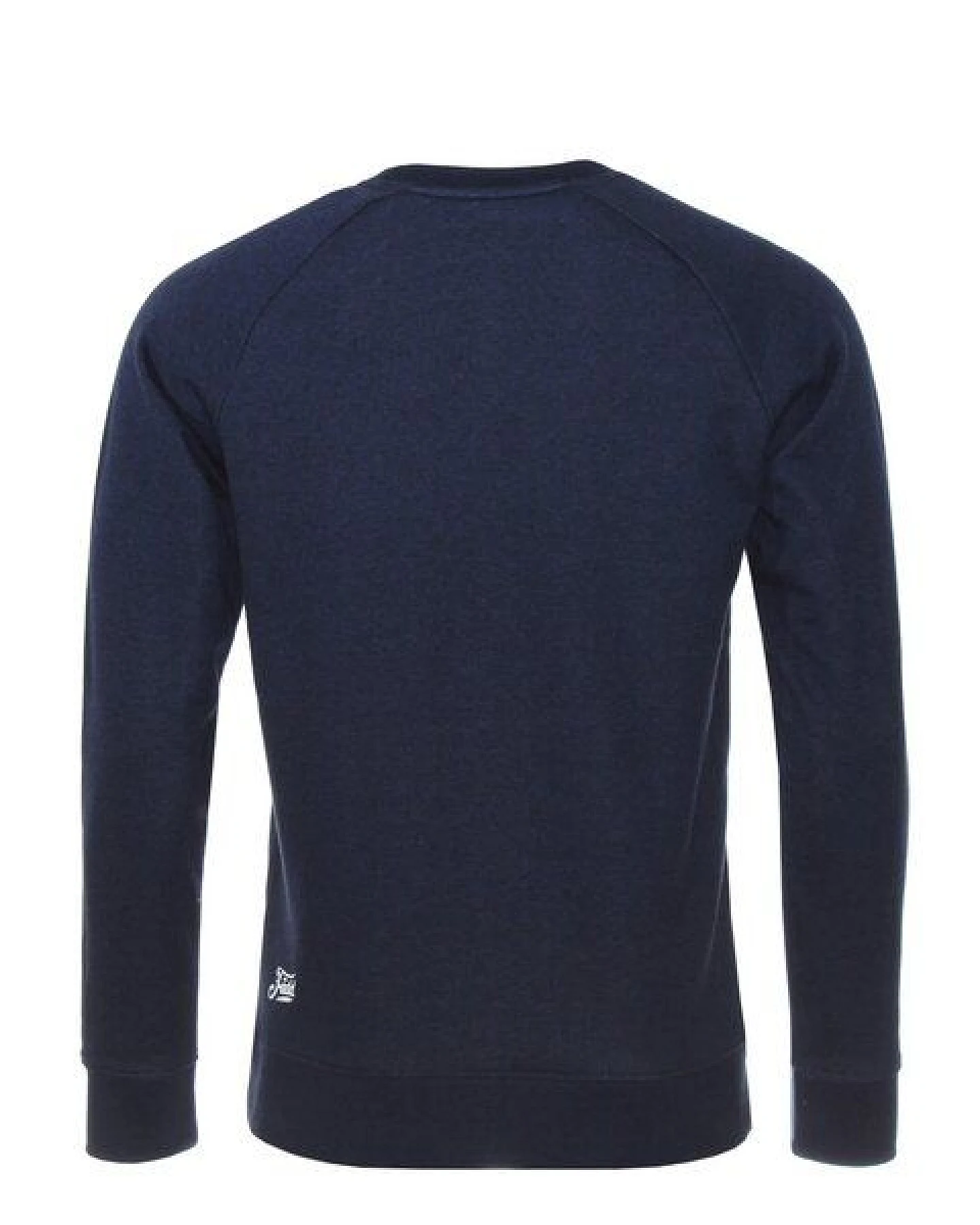 FÄDD Herren Sweatshirt Pullover Bio-Baumwolle "Glücksschiss BT" Blau – Ansicht 2