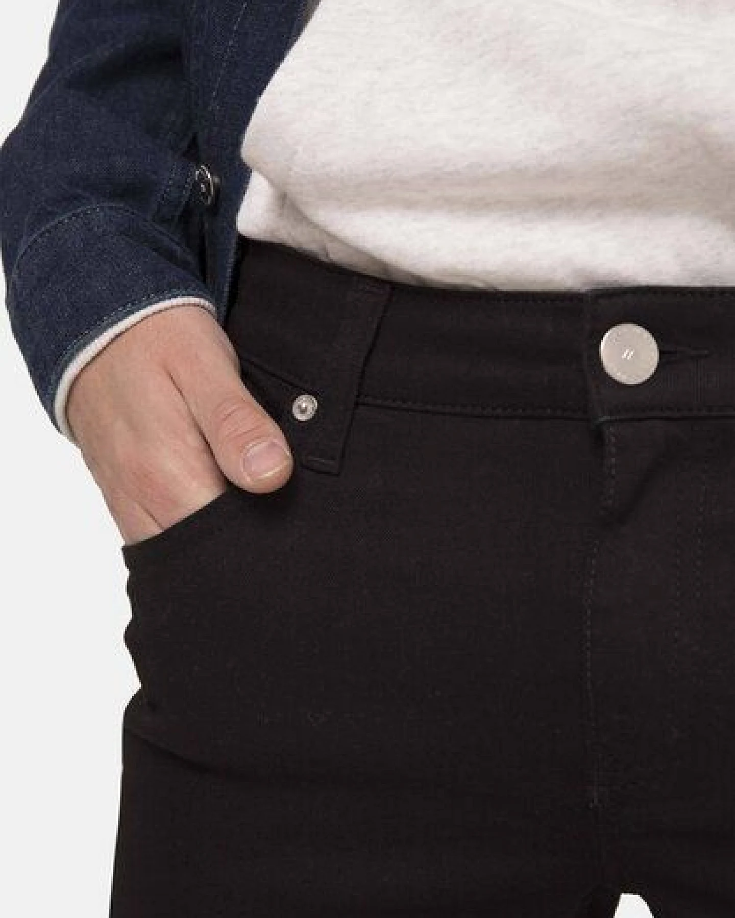 MUD Jeans Jeans Slim Fit - Lassen - dip dry black – Ansicht 3