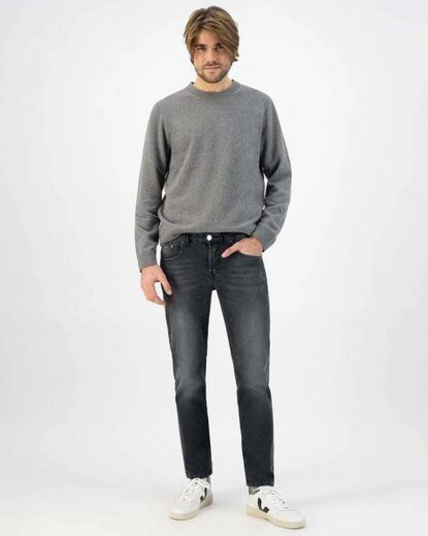 MUD Jeans Regular Dunn Stretch mit aus Bio-Baumwolle und recycelter Baumwolle – Ansicht 3