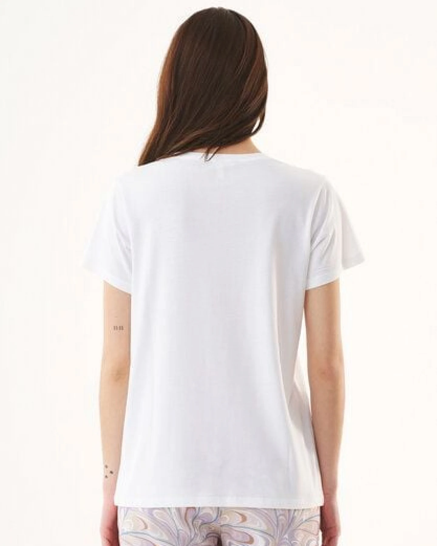 ORGANICATION T-Shirt aus Bio-Baumwolle mit Print – Ansicht 4