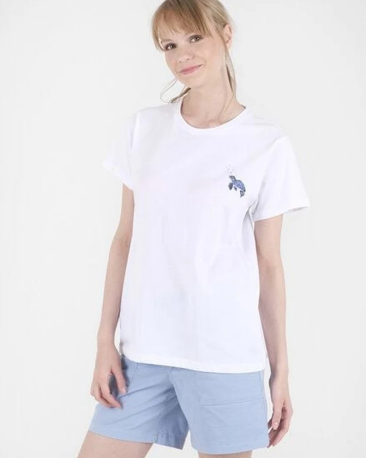 ORGANICATION T-Shirt aus Bio-Baumwolle mit Print