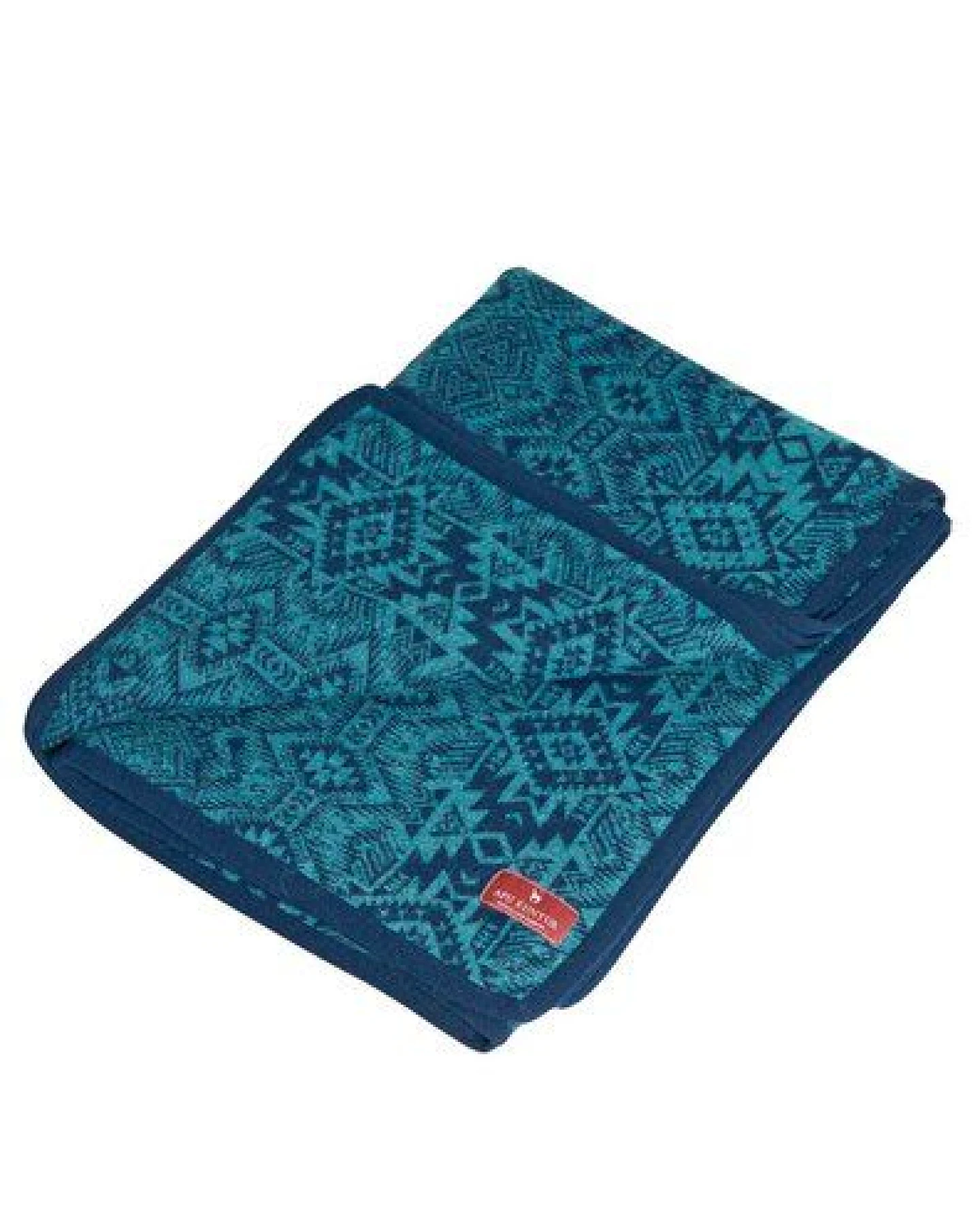 Apu Kuntur Alpaka Wende-Jacquard Decke AIANA aus 100% Baby Alpaka – Ansicht 2