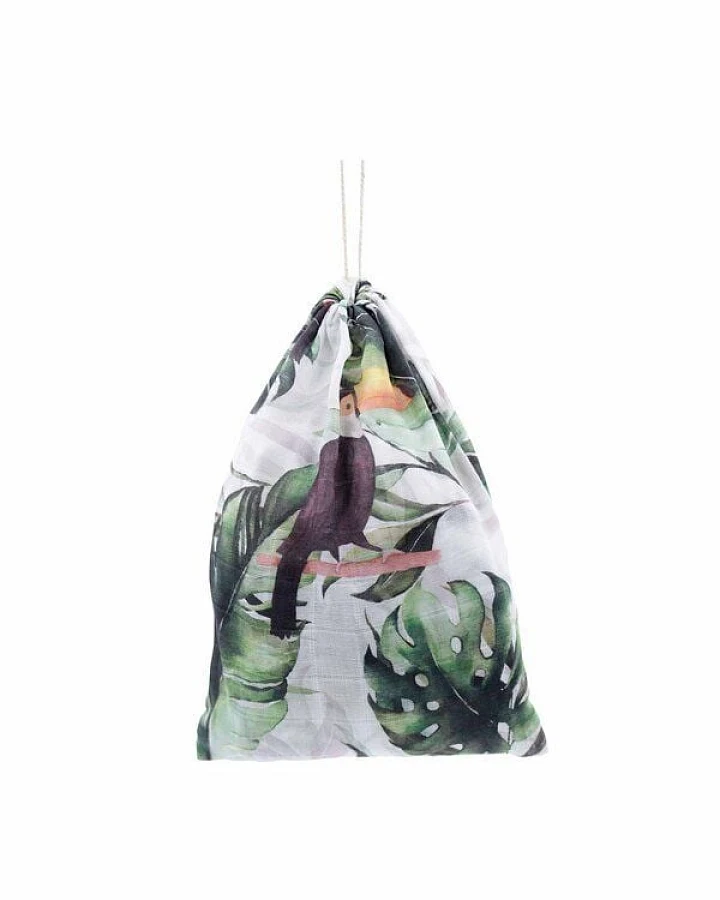 Hutch&Putch Mulltuch Bio Baumwolle • Tukan