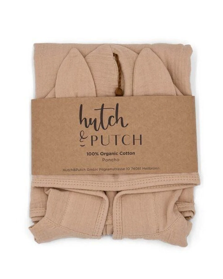 Hutch&Putch Musselin-Badeponcho • Nature