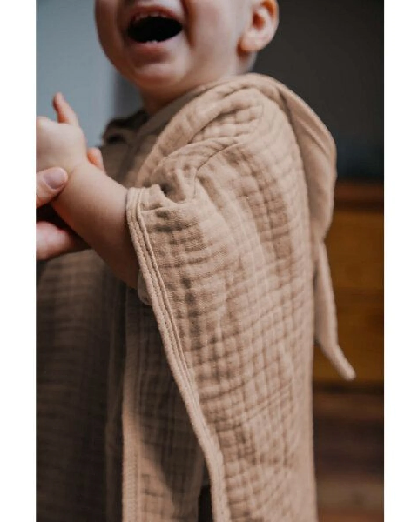 Hutch&Putch Musselin-Badeponcho • Nature – Ansicht 4