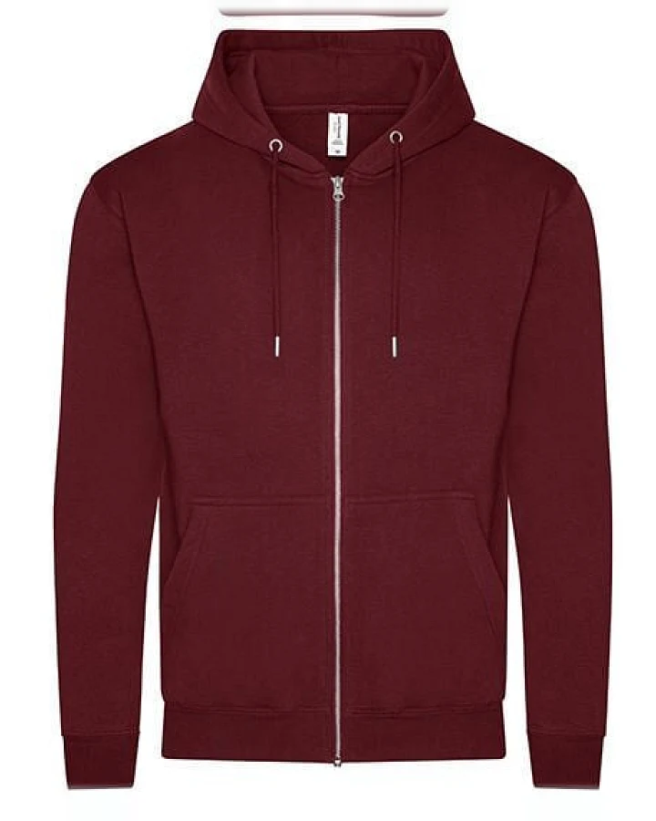 Just Hoods Herren Unisex College Hoodie Zoodie Hoody Sweatjacke Kapuzenjacke