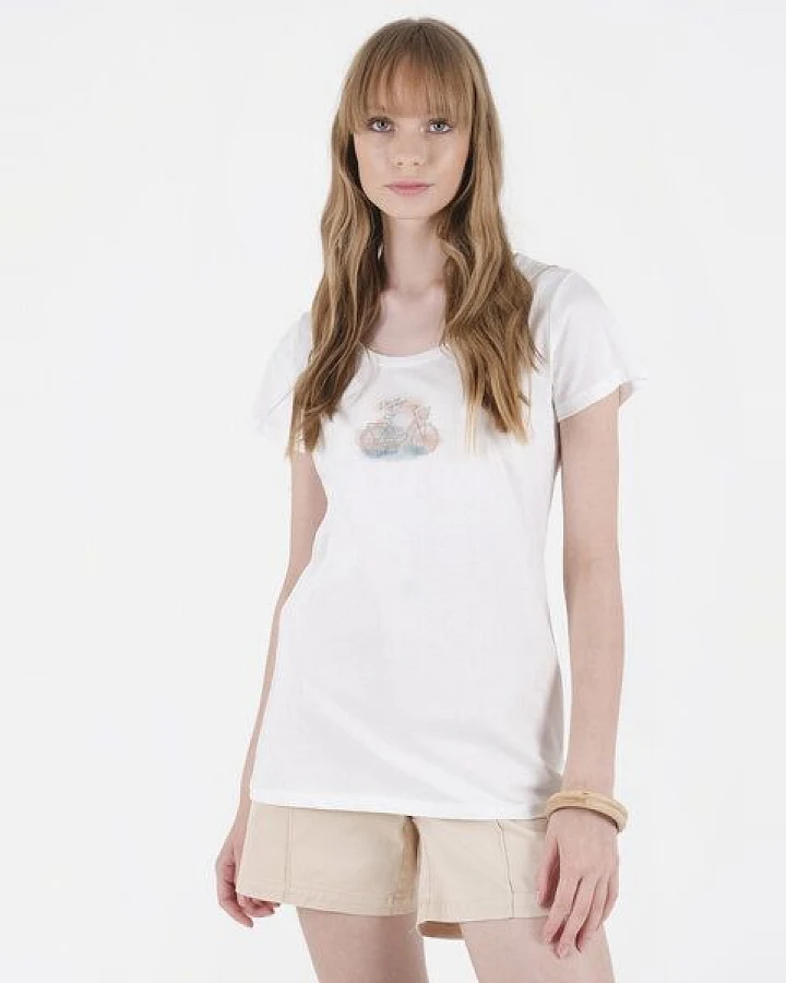 ORGANICATION T-Shirt aus Bio-Baumwolle mit Print