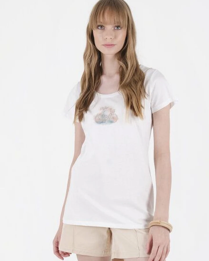 ORGANICATION T-Shirt aus Bio-Baumwolle mit Print