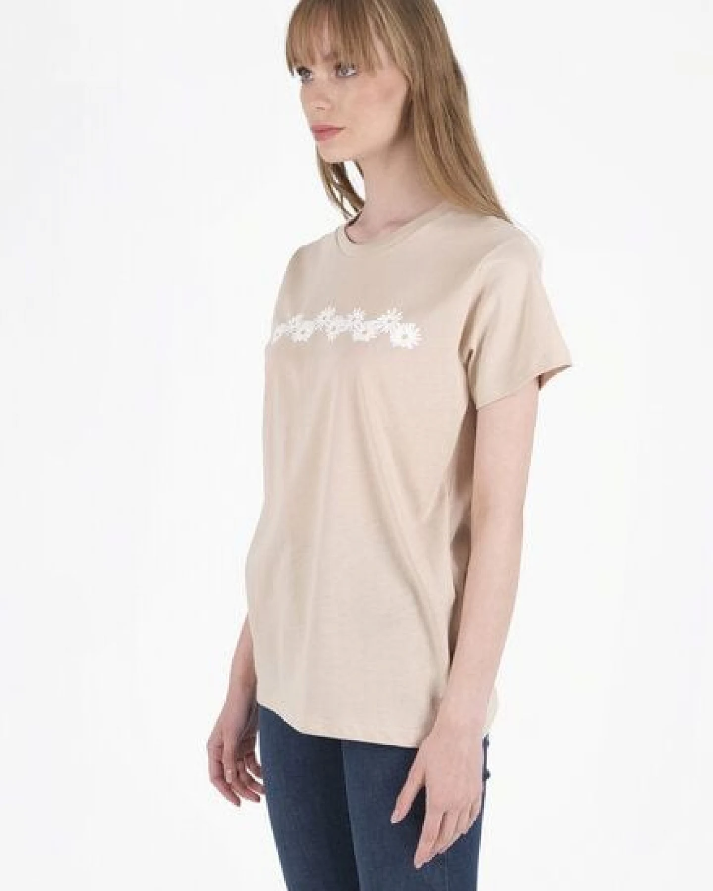ORGANICATION T-Shirt aus Bio-Baumwolle mit Print – Ansicht 3