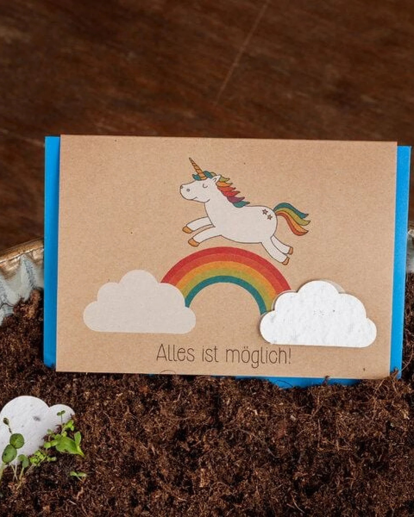 Die Stadtgärtner Einhorn & Regenbogen "Alles ist möglich" – Ansicht 4