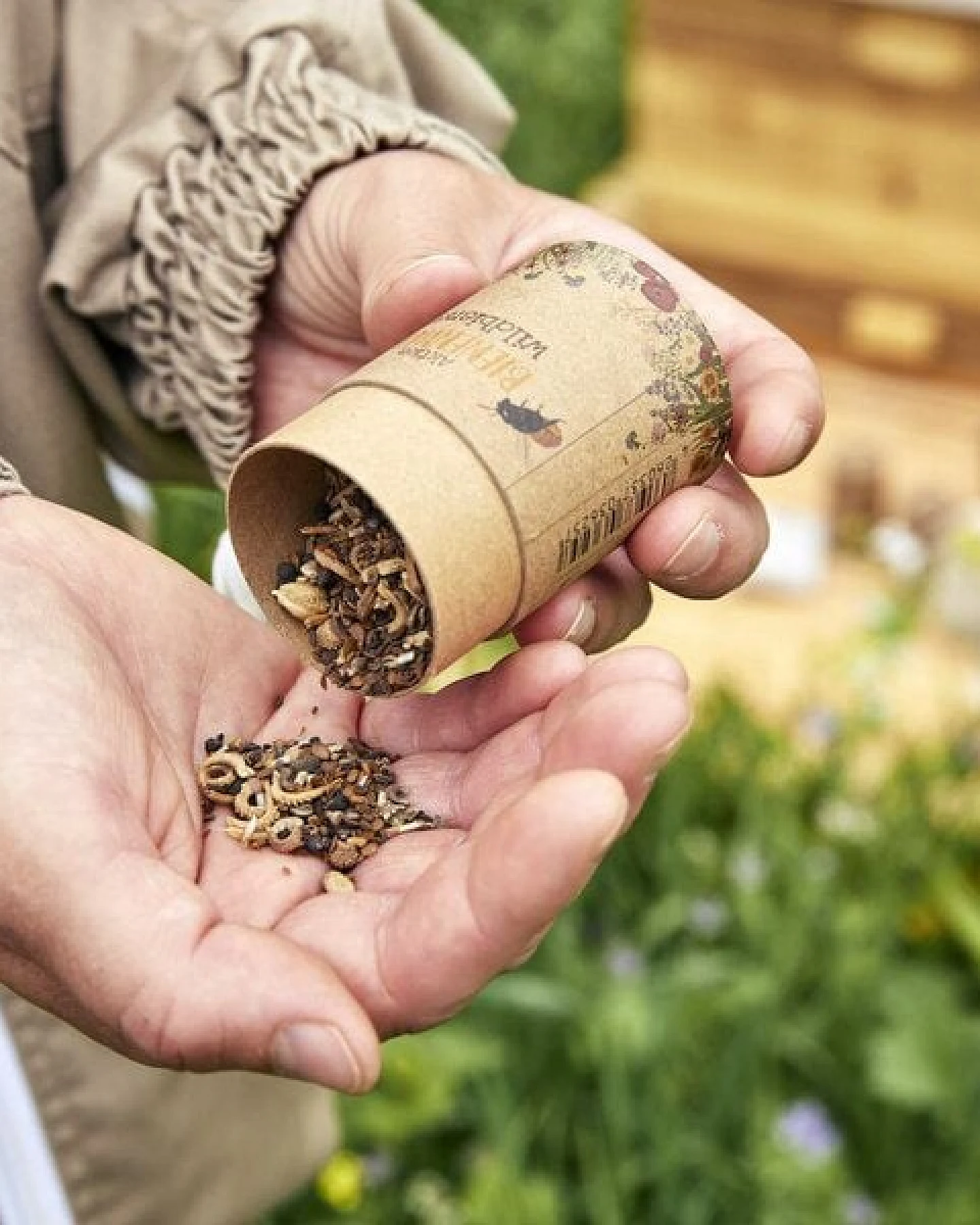 Die Stadtgärtner Samen-Mischung für Bienen mit Kornblume, Zitronenmelisse, Thymian etc. – Ansicht 4