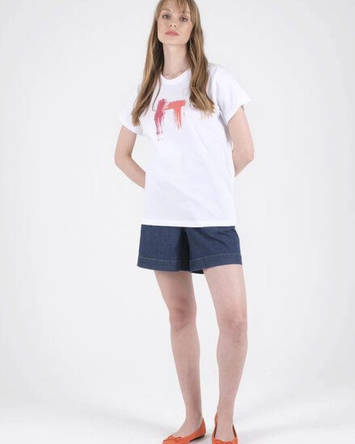 ORGANICATION T-Shirt aus Bio-Baumwolle mit Print – Ansicht 2