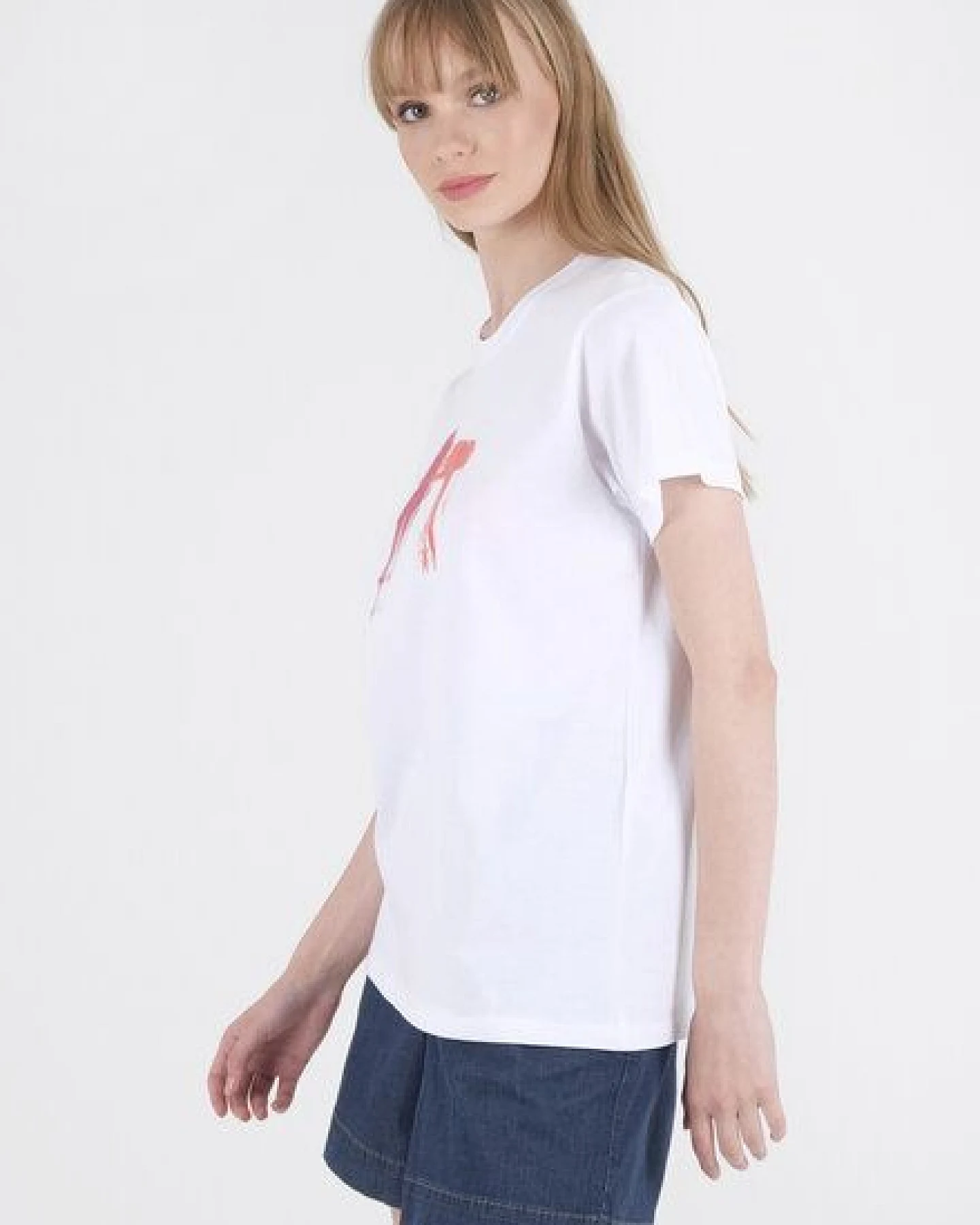 ORGANICATION T-Shirt aus Bio-Baumwolle mit Print – Ansicht 3