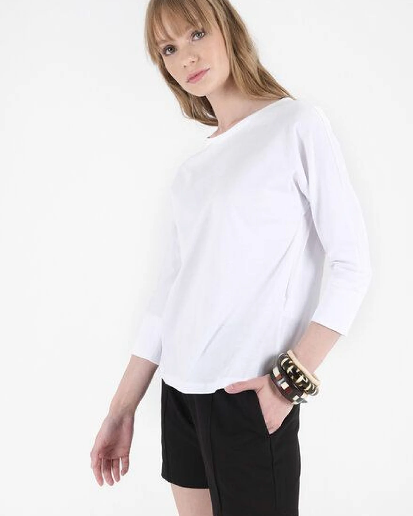 ORGANICATION Langarmshirt aus Bio-Baumwolle – Ansicht 3