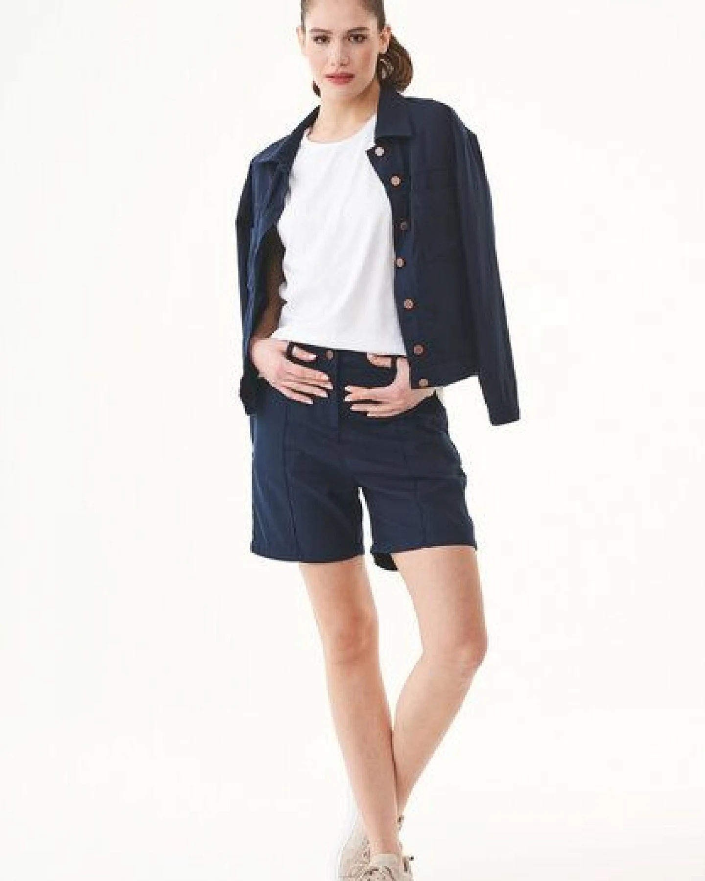 ORGANICATION Top aus TENCEL Modal und Bio-Baumwolle – Ansicht 2