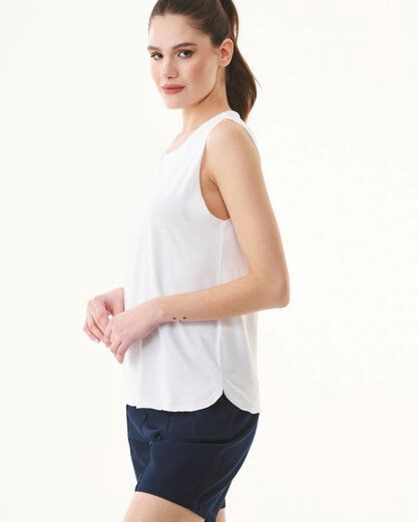 ORGANICATION Top aus TENCEL Modal und Bio-Baumwolle – Ansicht 3