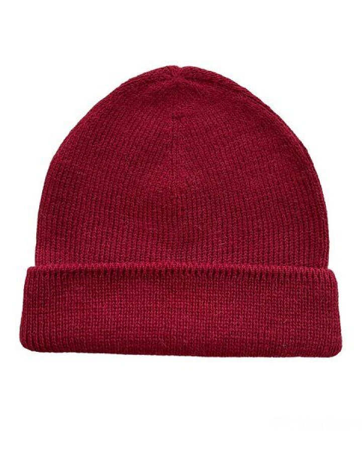 TINKU -Celebrating Bolivian Heritage 100% Baby Alpaka Beanie Mütze (ILLIMANI) aus Bolivien (Handgestrickt)