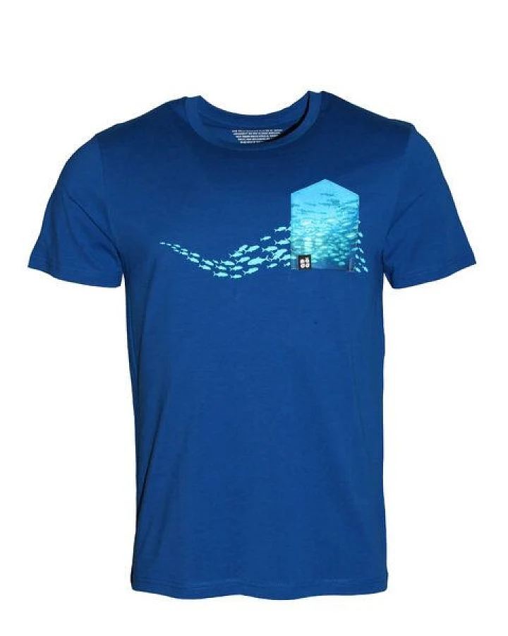 FÄDD Herren T-Shirt Rundhals aus Bio-Baumwolle "Schwarm BT"