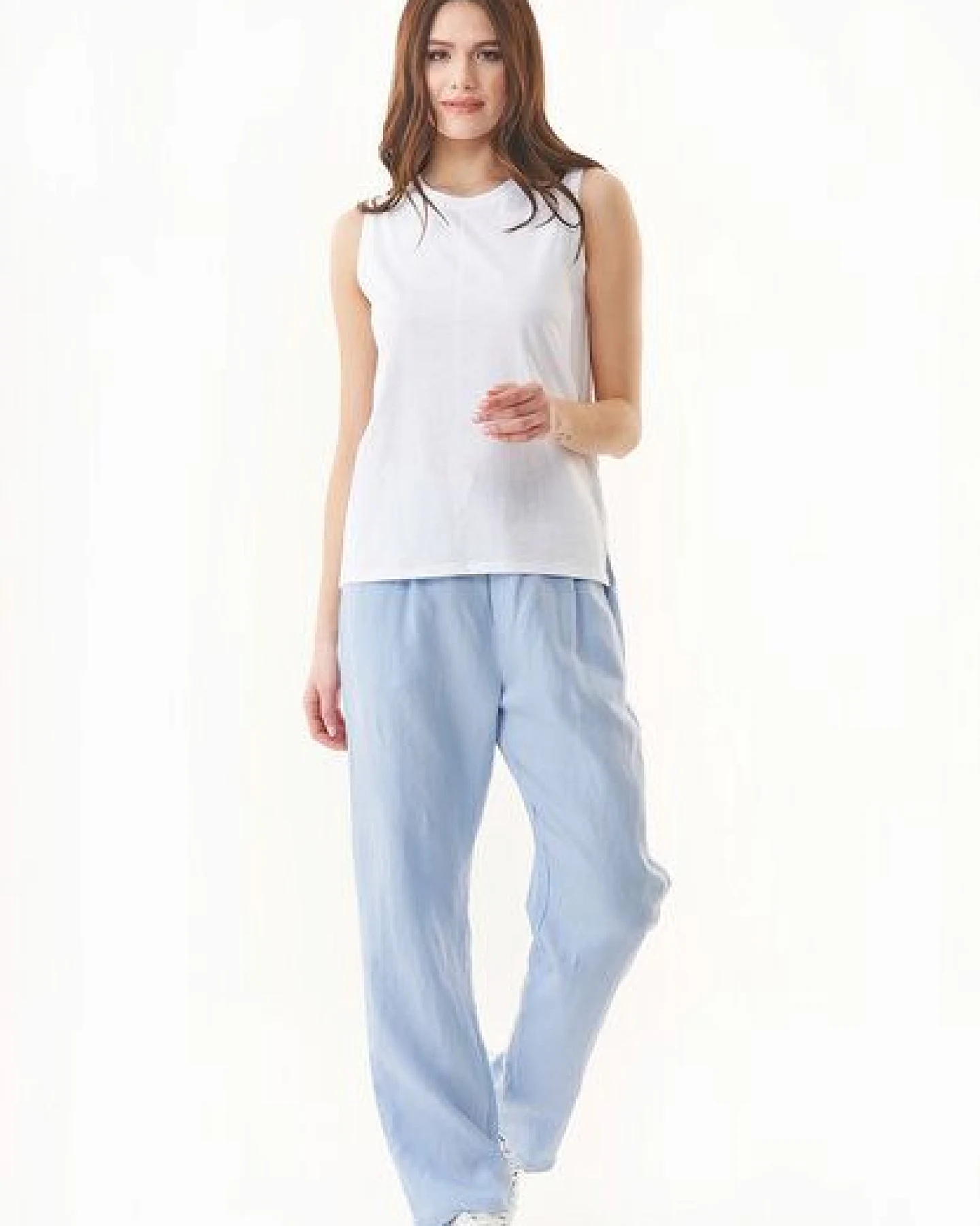 ORGANICATION Top aus TENCEL Modal und Bio-Baumwolle – Ansicht 2