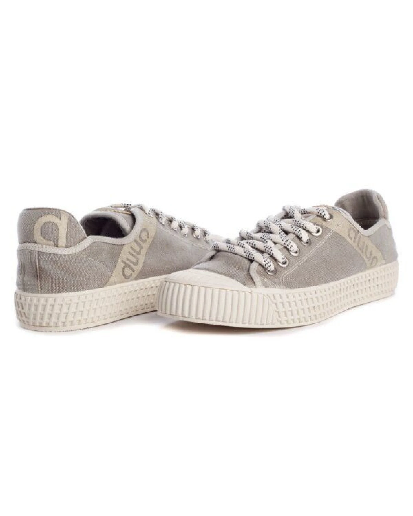Duuo - Dude Grey, nachhaltige Sneaker – Ansicht 3