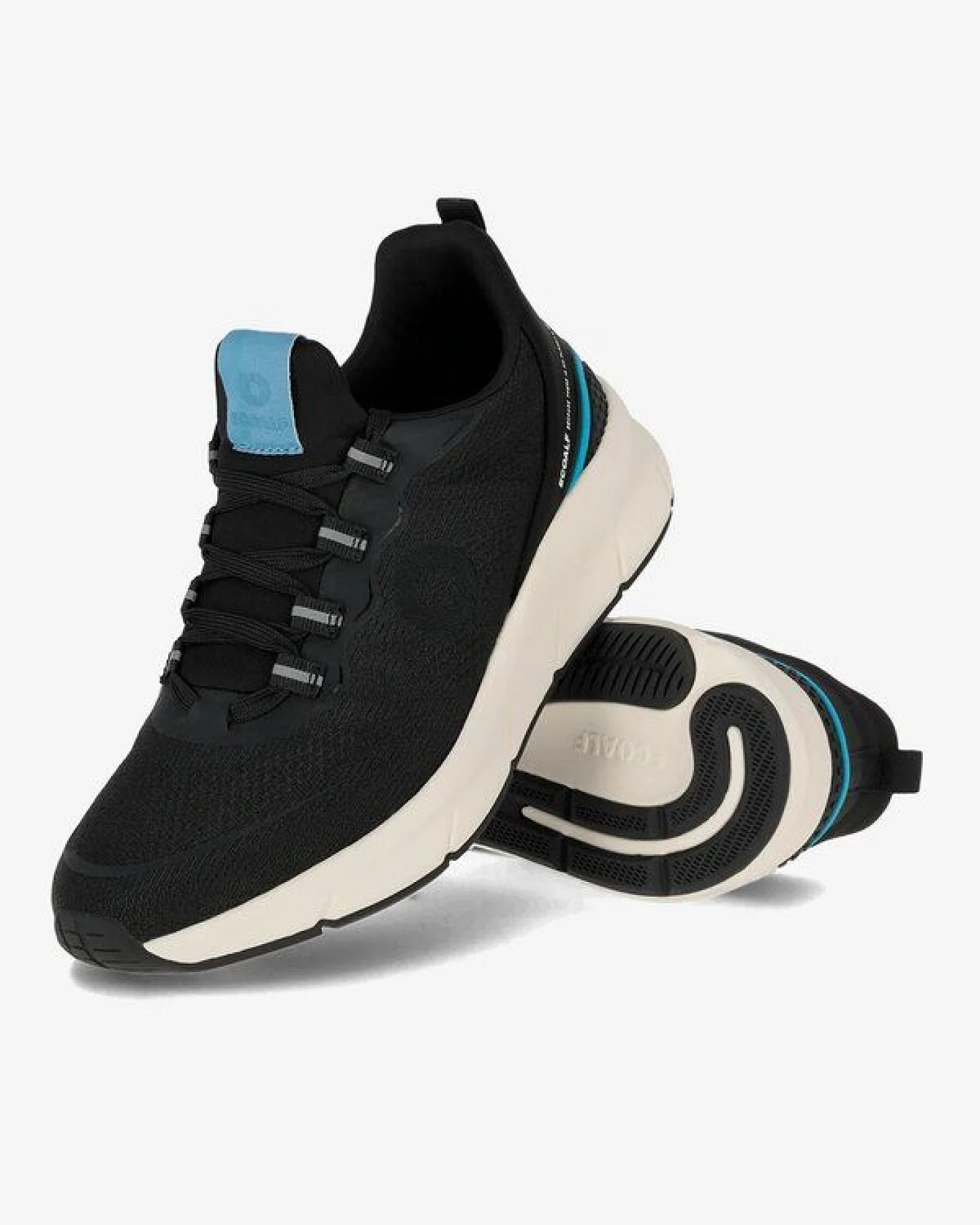 Ecoalf - Parbatalf Black, vegane Sport-7 Laufschuhe – Ansicht 2