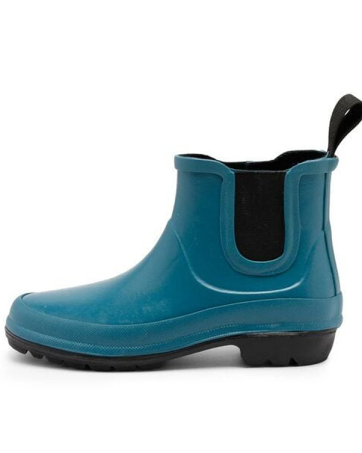 Grand Step Shoes - Vickie Petrol, ökologische Gummistiefel