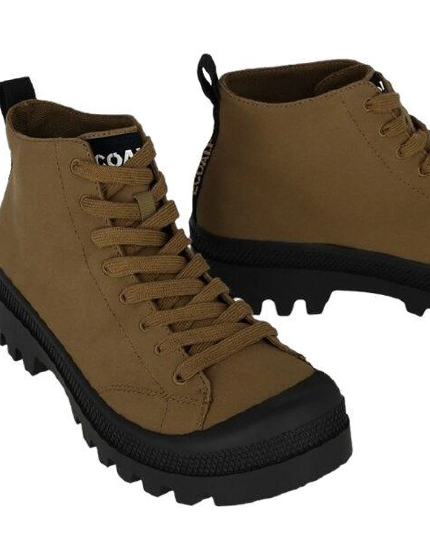 Ecoalf - Mulhacen Brown, vegane Stiefel – Ansicht 2