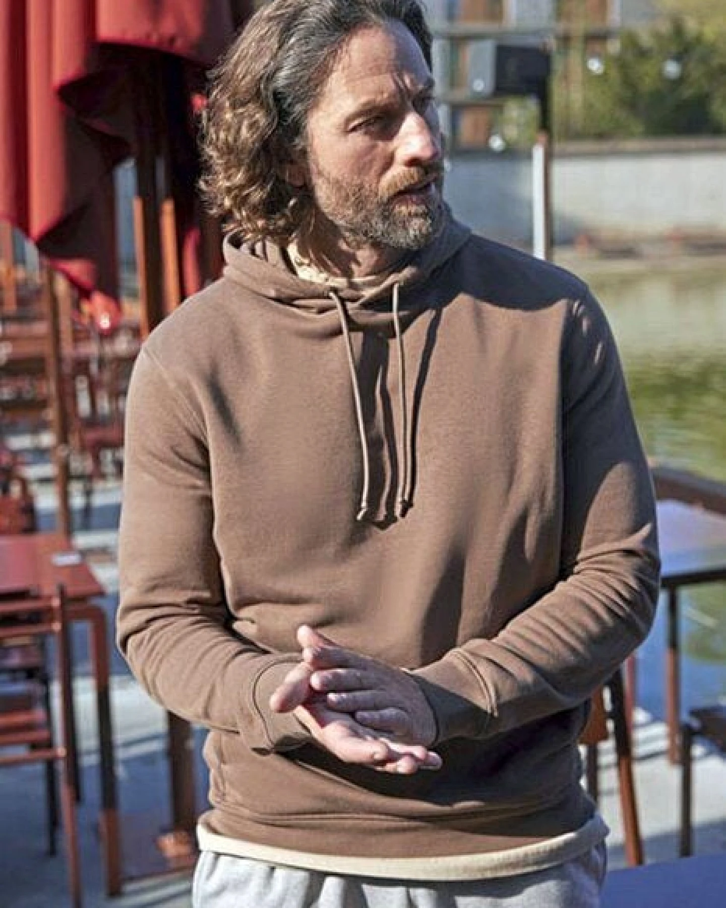 B&C Collection Inspire Hooded Sweat mit Kapuze Hoodie Kapuzenpullover – Ansicht 2